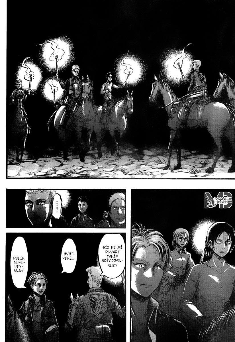 Attack on Titan mangasının 038 bölümünün 19. sayfasını okuyorsunuz.