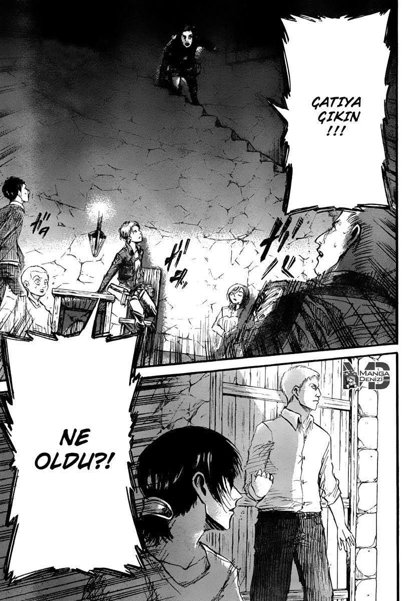 Attack on Titan mangasının 038 bölümünün 34. sayfasını okuyorsunuz.