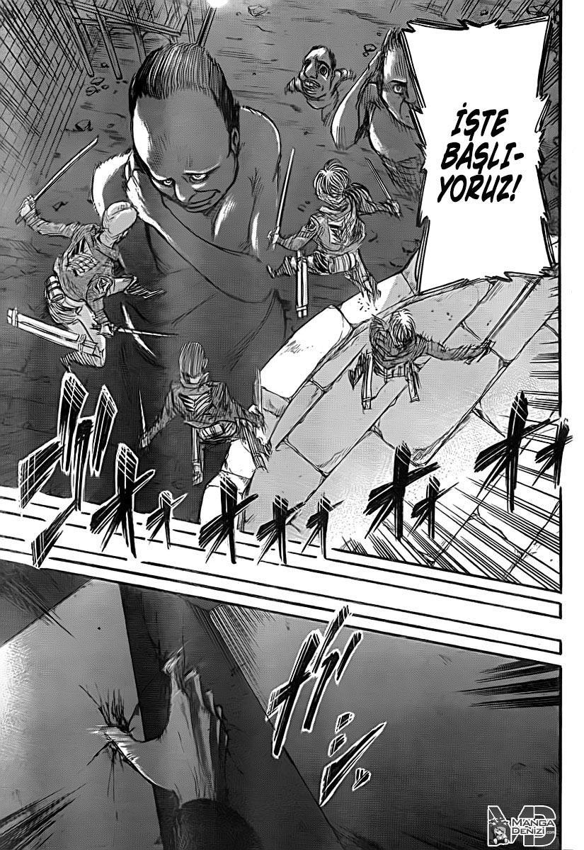 Attack on Titan mangasının 038 bölümünün 41. sayfasını okuyorsunuz.