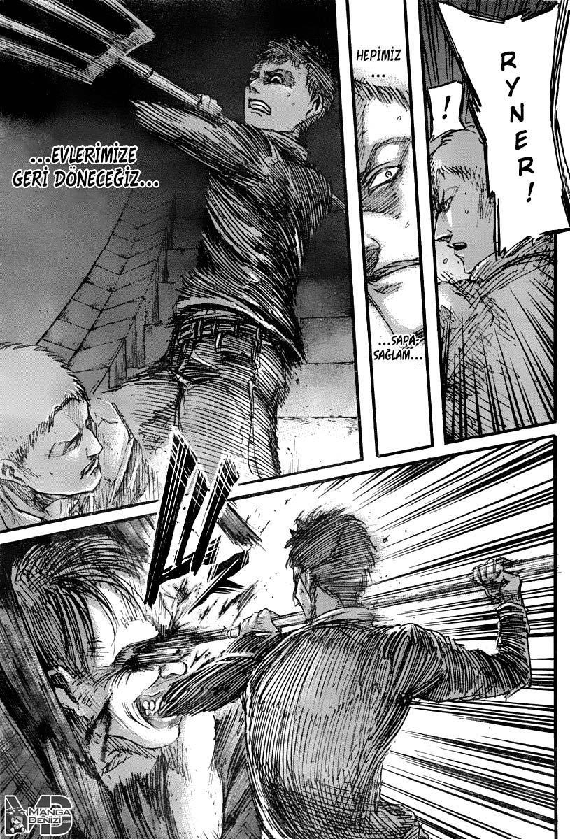 Attack on Titan mangasının 039 bölümünün 23. sayfasını okuyorsunuz.