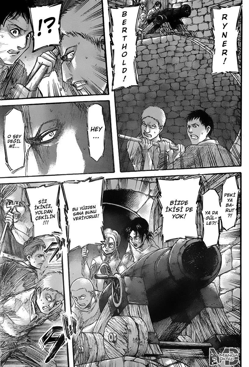 Attack on Titan mangasının 039 bölümünün 25. sayfasını okuyorsunuz.