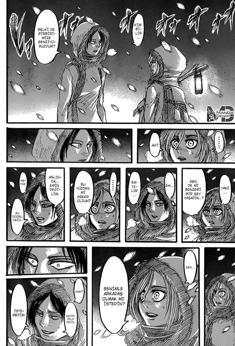 Attack on Titan mangasının 040 bölümünün 27. sayfasını okuyorsunuz.