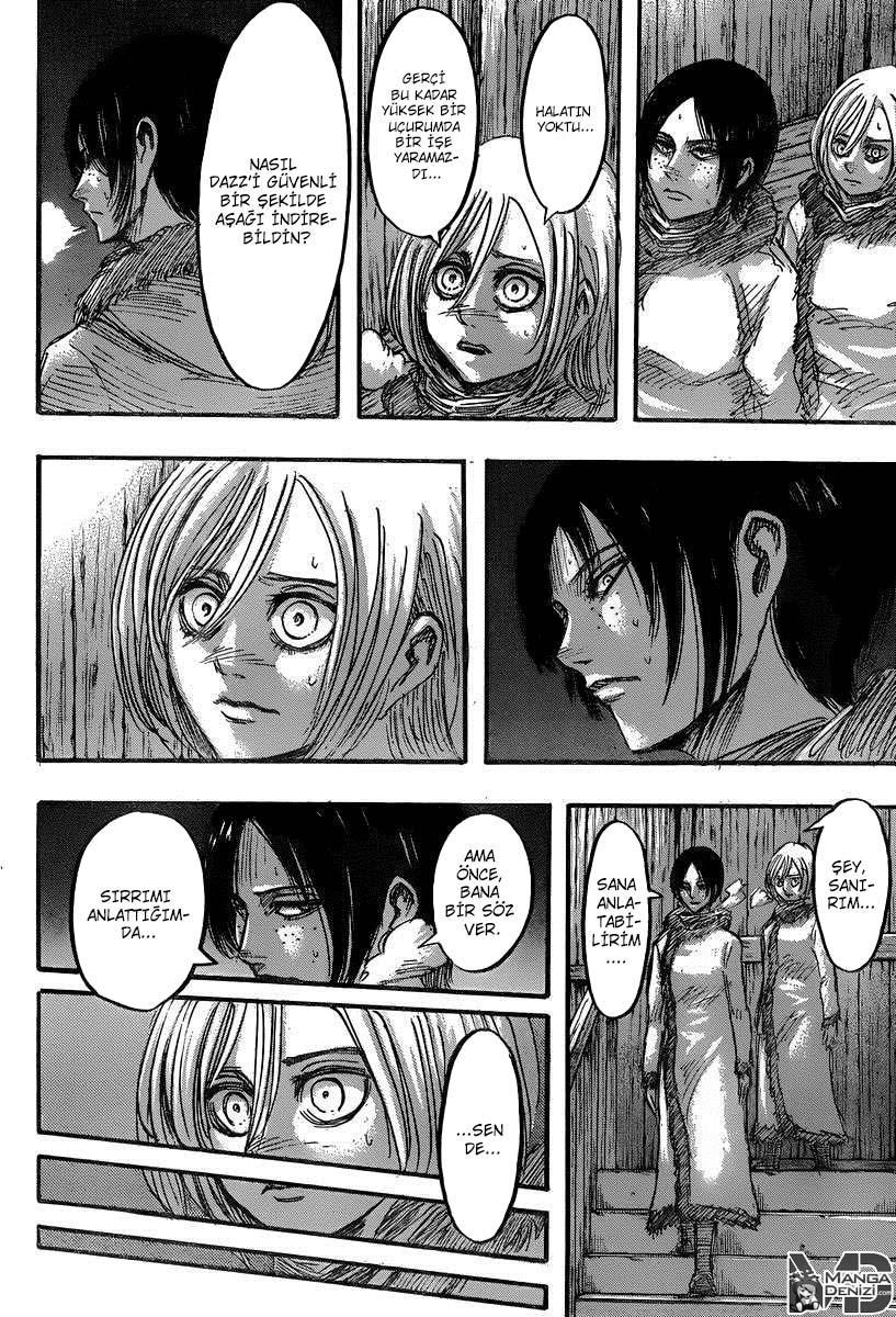 Attack on Titan mangasının 040 bölümünün 33. sayfasını okuyorsunuz.