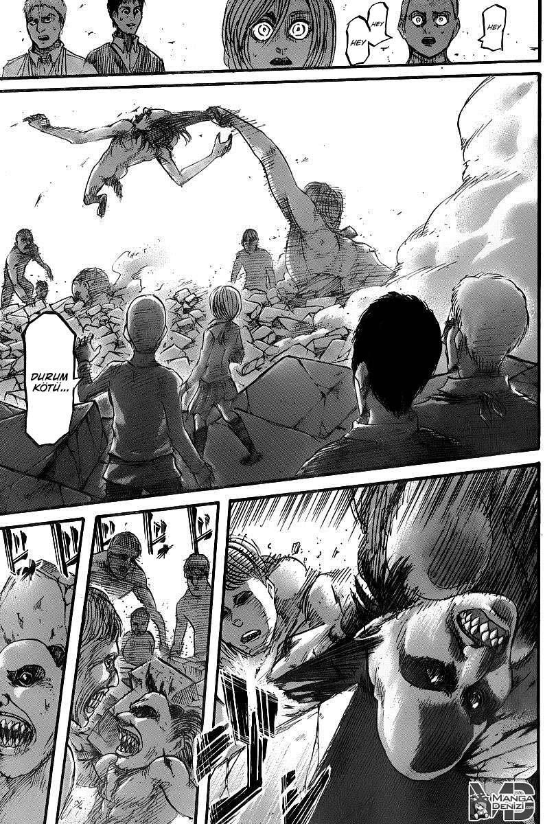 Attack on Titan mangasının 041 bölümünün 32. sayfasını okuyorsunuz.