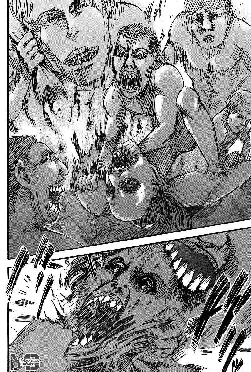 Attack on Titan mangasının 041 bölümünün 33. sayfasını okuyorsunuz.