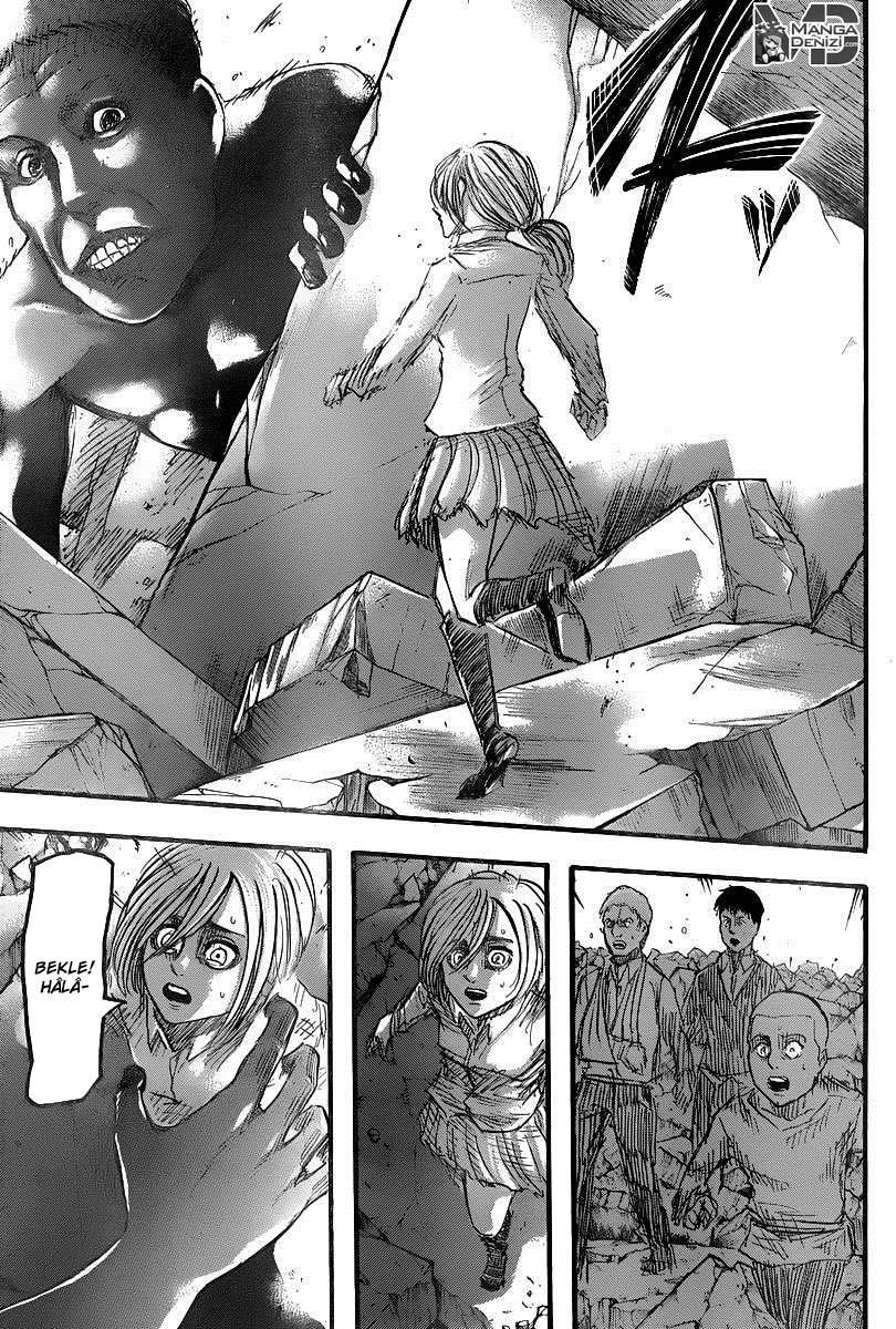 Attack on Titan mangasının 041 bölümünün 36. sayfasını okuyorsunuz.