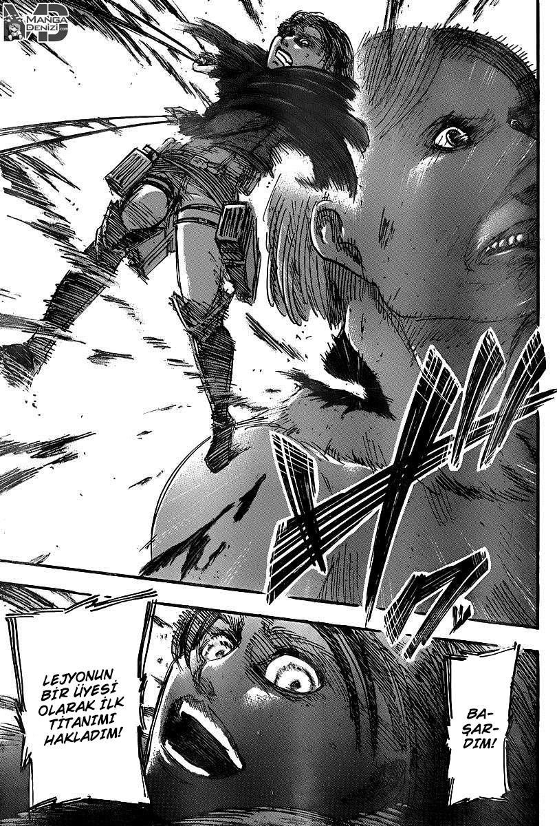 Attack on Titan mangasının 041 bölümünün 41. sayfasını okuyorsunuz.