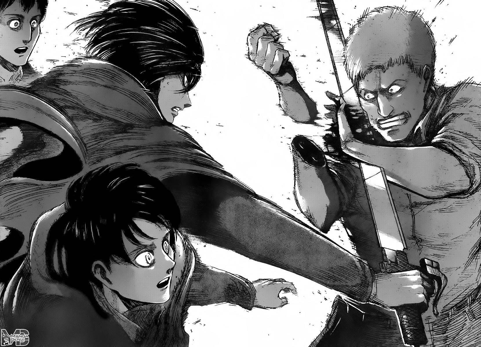 Attack on Titan mangasının 042 bölümünün 29. sayfasını okuyorsunuz.