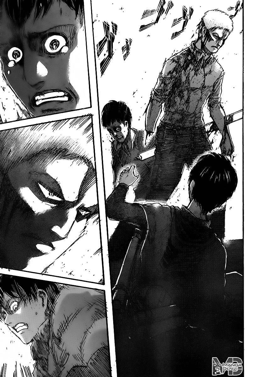 Attack on Titan mangasının 042 bölümünün 35. sayfasını okuyorsunuz.