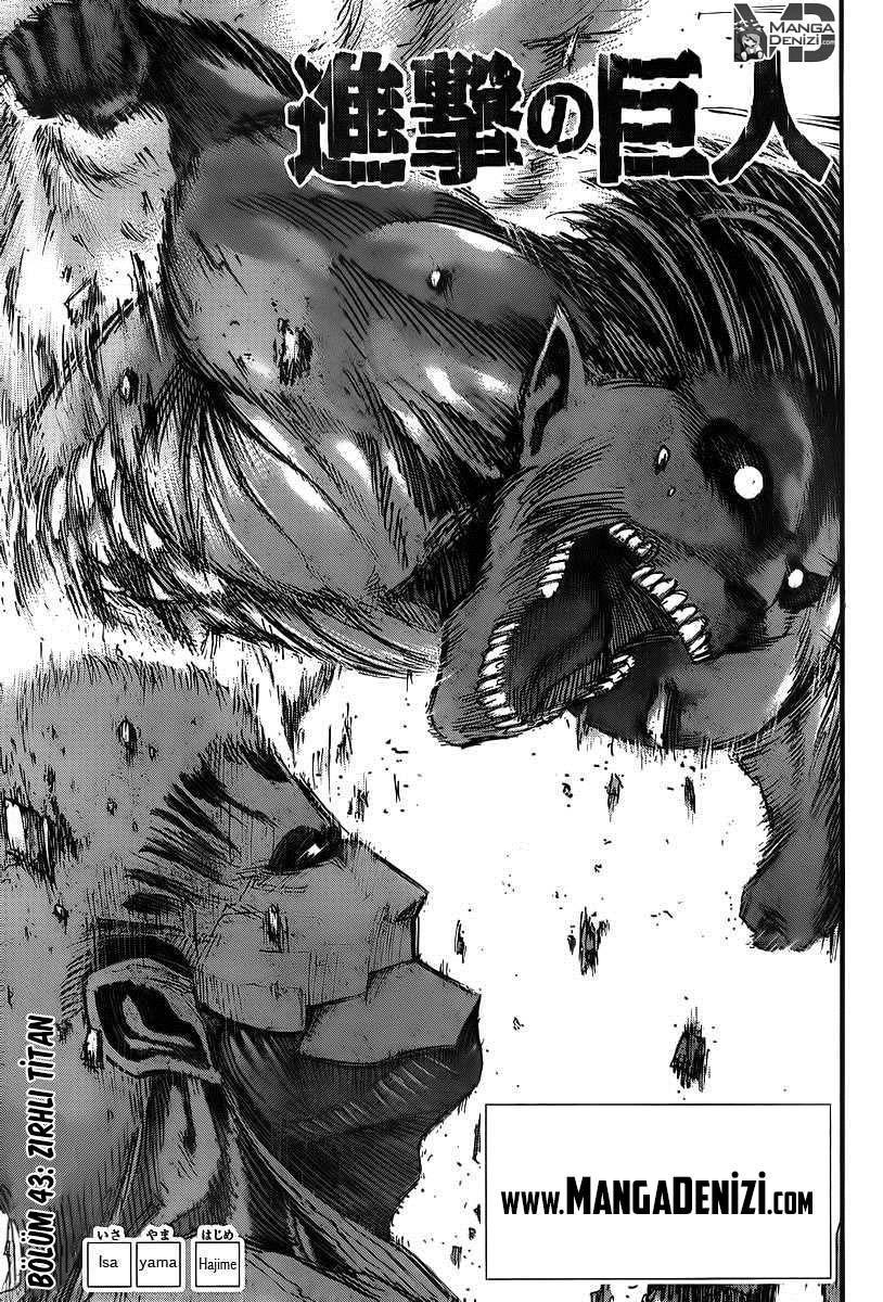 Attack on Titan mangasının 043 bölümünün 2. sayfasını okuyorsunuz.