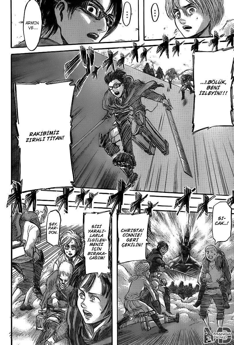 Attack on Titan mangasının 043 bölümünün 25. sayfasını okuyorsunuz.