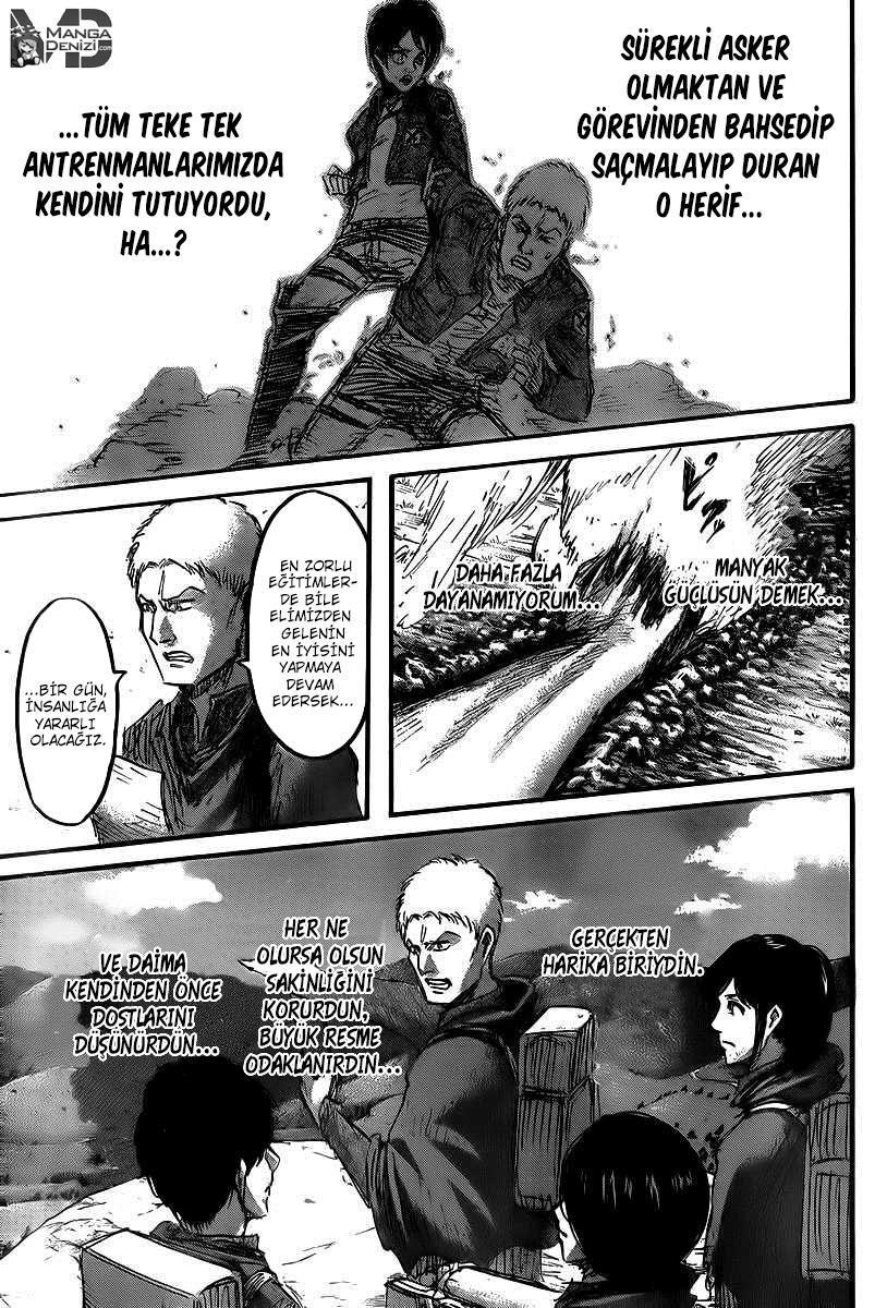 Attack on Titan mangasının 043 bölümünün 29. sayfasını okuyorsunuz.