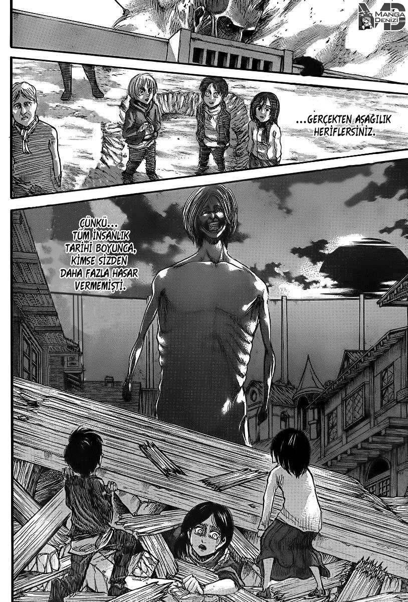 Attack on Titan mangasının 043 bölümünün 34. sayfasını okuyorsunuz.