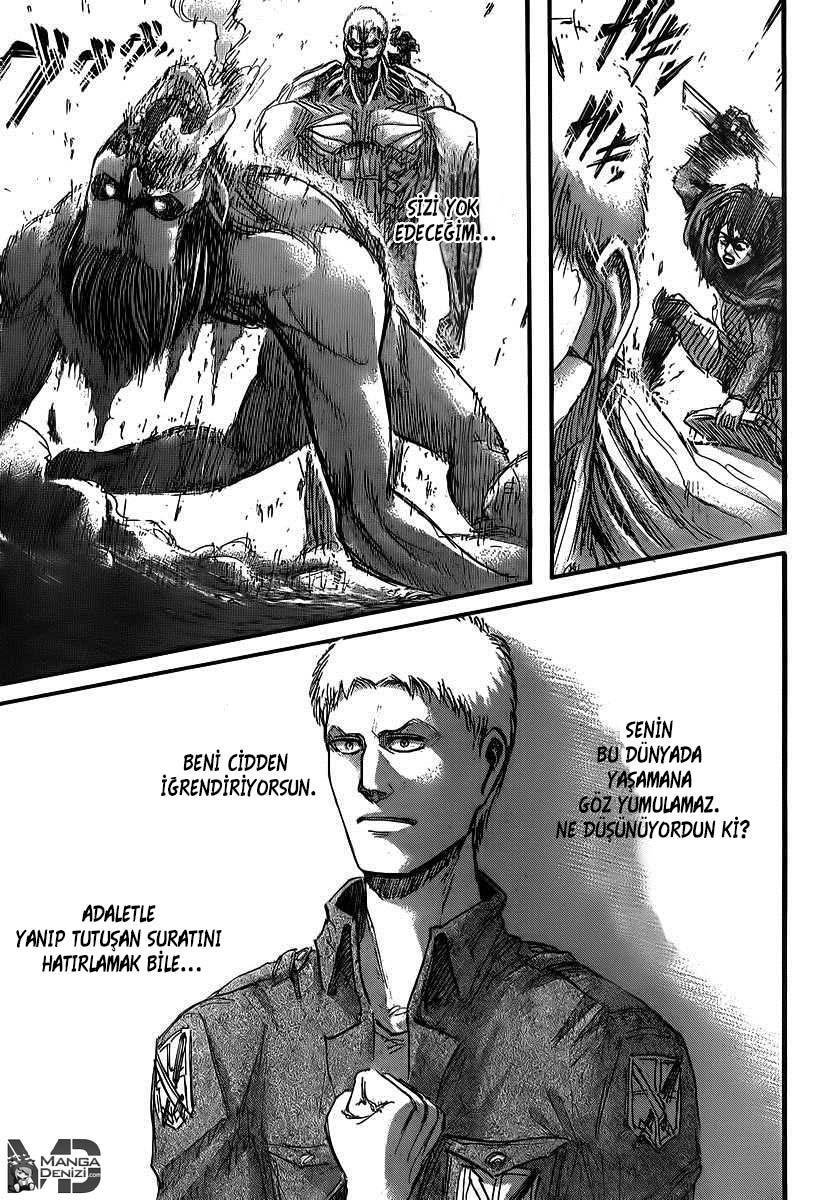 Attack on Titan mangasının 043 bölümünün 35. sayfasını okuyorsunuz.