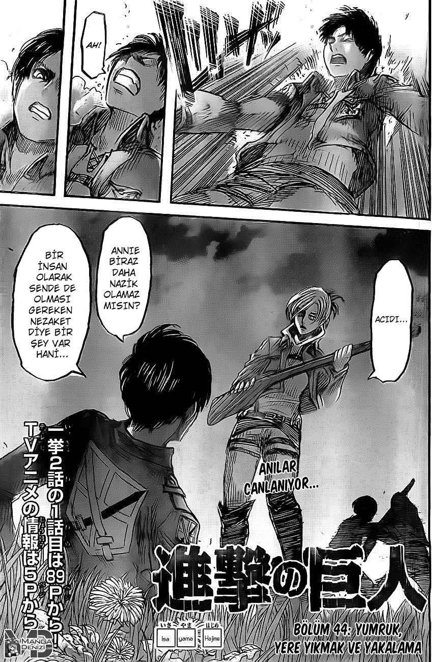 Attack on Titan mangasının 044 bölümünün 2. sayfasını okuyorsunuz.