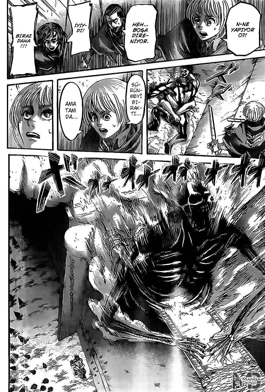 Attack on Titan mangasının 044 bölümünün 41. sayfasını okuyorsunuz.