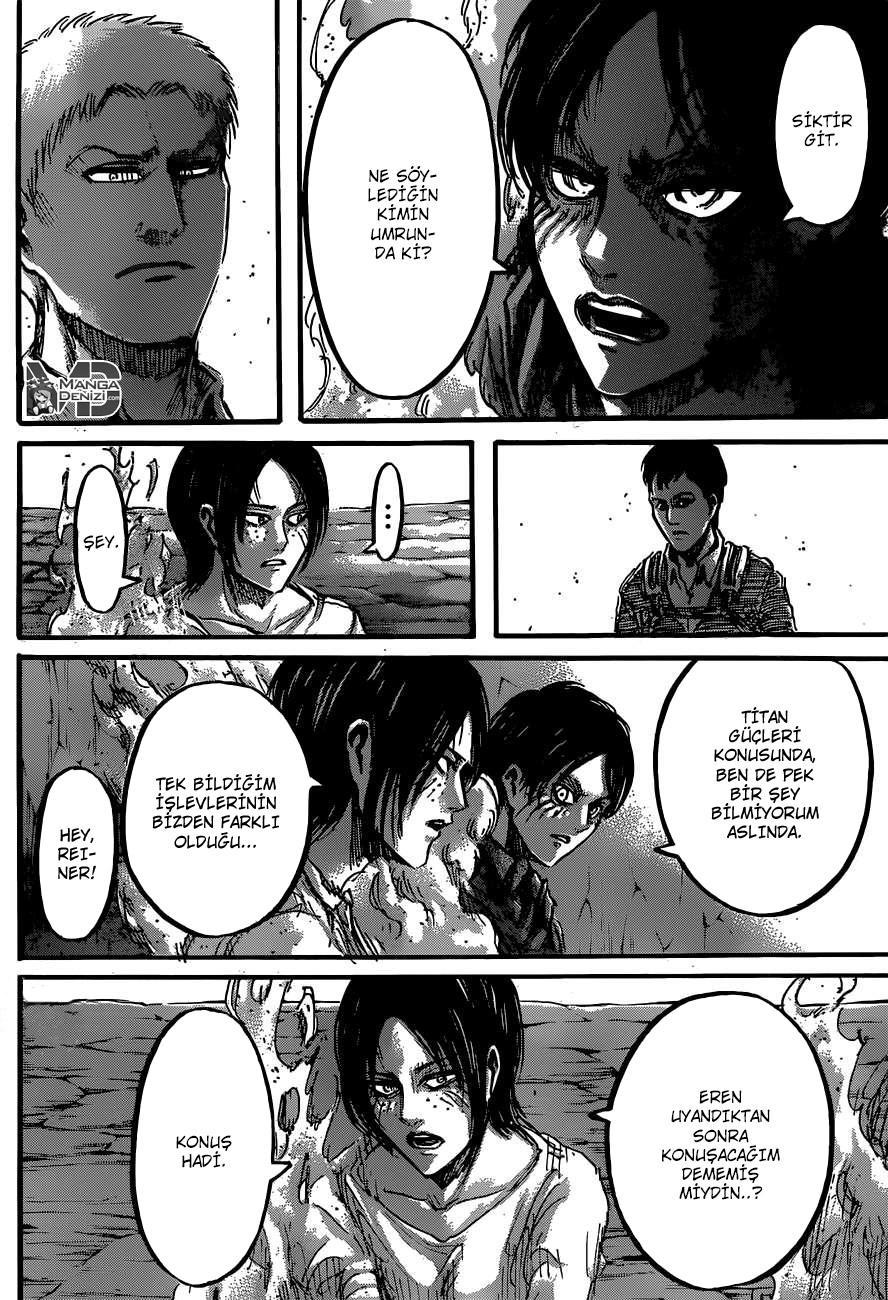 Attack on Titan mangasının 046 bölümünün 13. sayfasını okuyorsunuz.