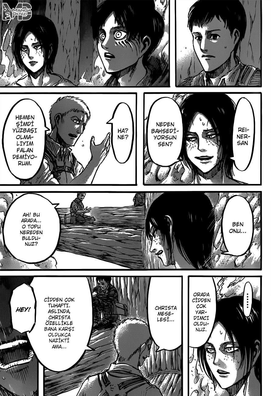 Attack on Titan mangasının 046 bölümünün 22. sayfasını okuyorsunuz.