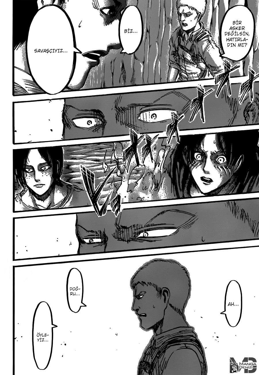 Attack on Titan mangasının 046 bölümünün 25. sayfasını okuyorsunuz.