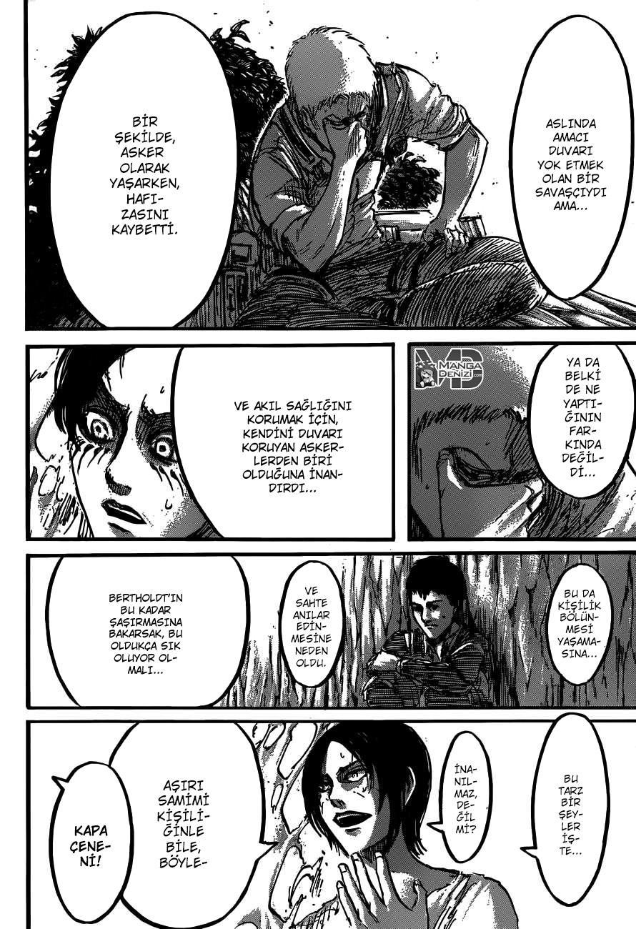 Attack on Titan mangasının 046 bölümünün 27. sayfasını okuyorsunuz.