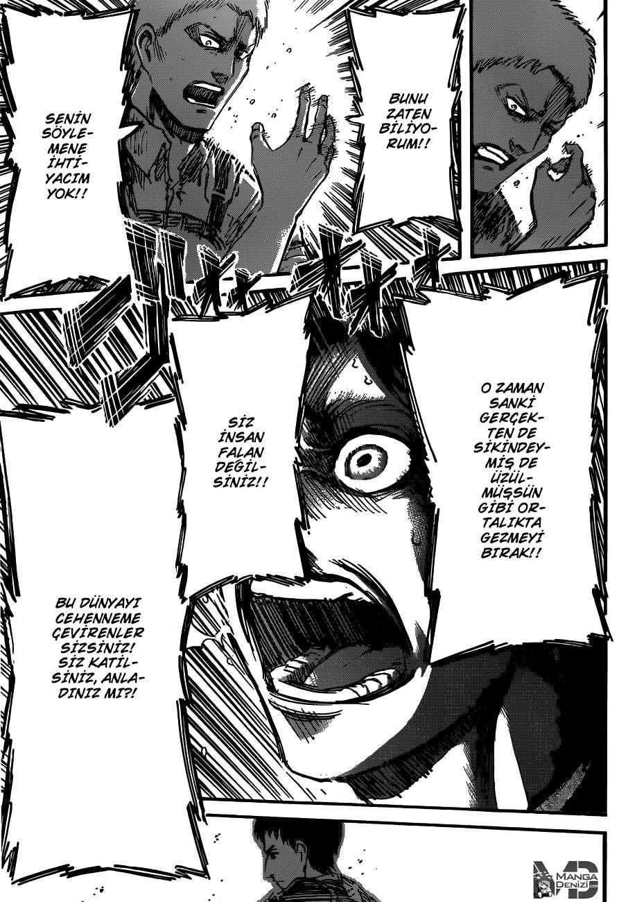 Attack on Titan mangasının 046 bölümünün 34. sayfasını okuyorsunuz.
