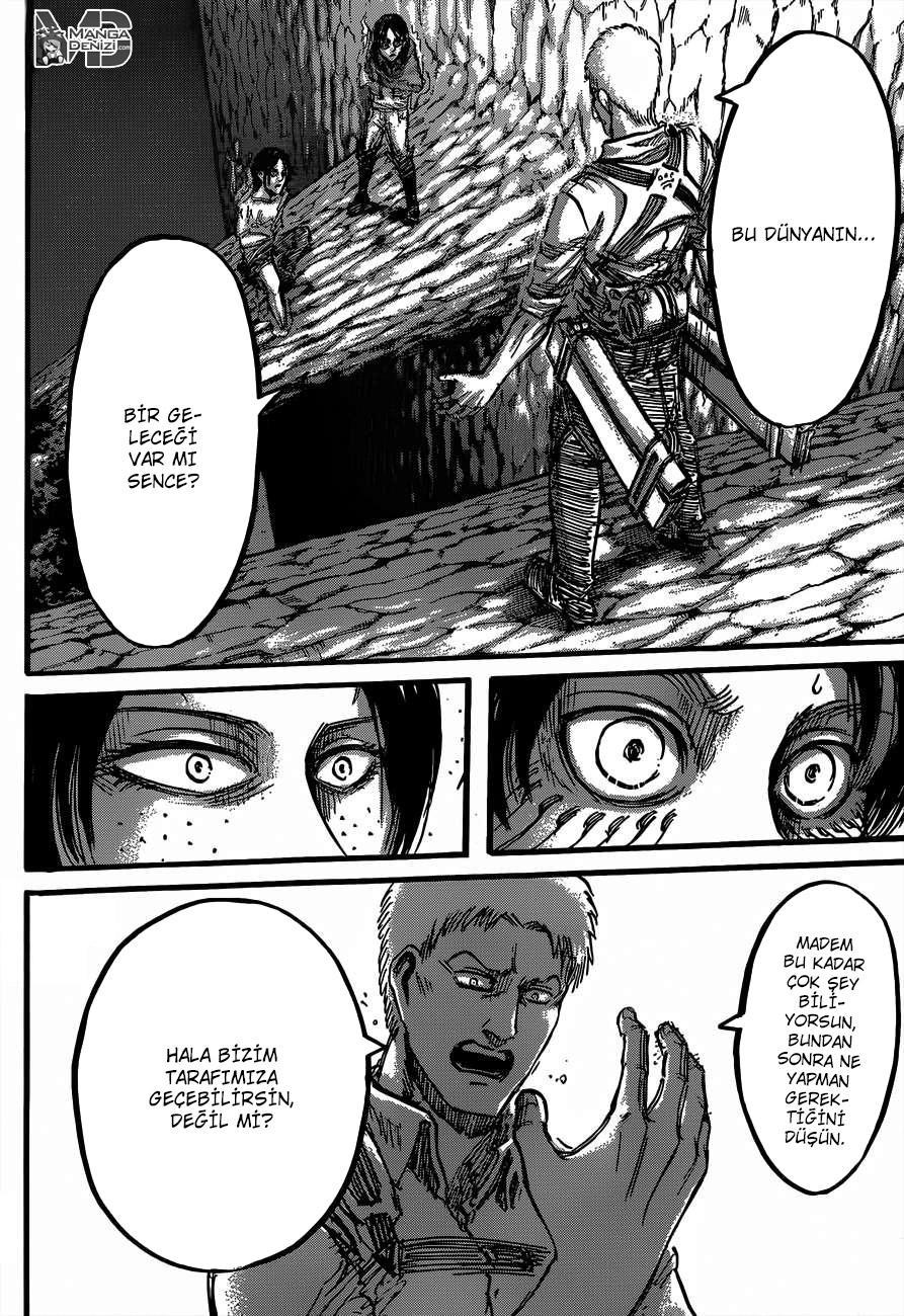 Attack on Titan mangasının 046 bölümünün 43. sayfasını okuyorsunuz.