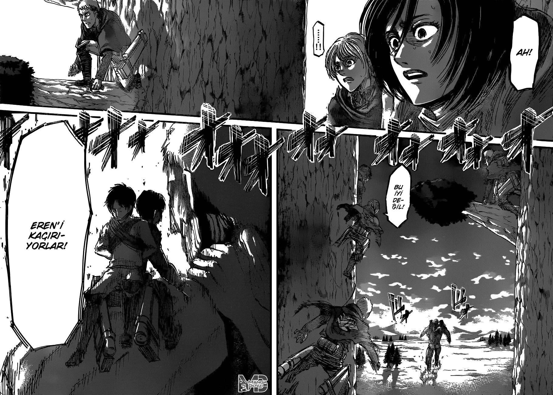Attack on Titan mangasının 047 bölümünün 45. sayfasını okuyorsunuz.