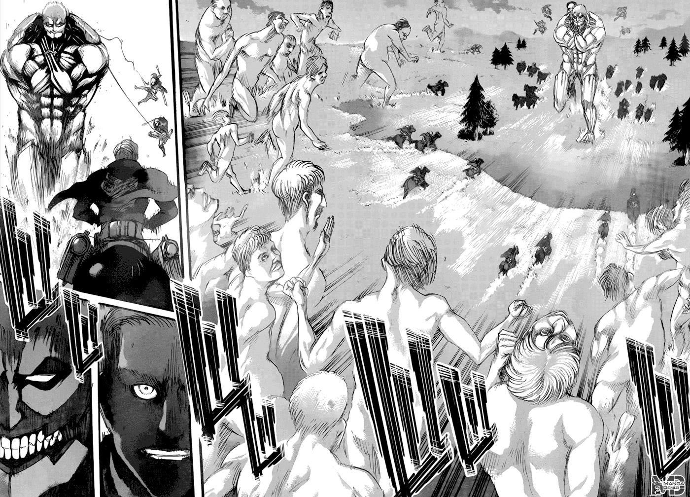 Attack on Titan mangasının 049 bölümünün 3. sayfasını okuyorsunuz.