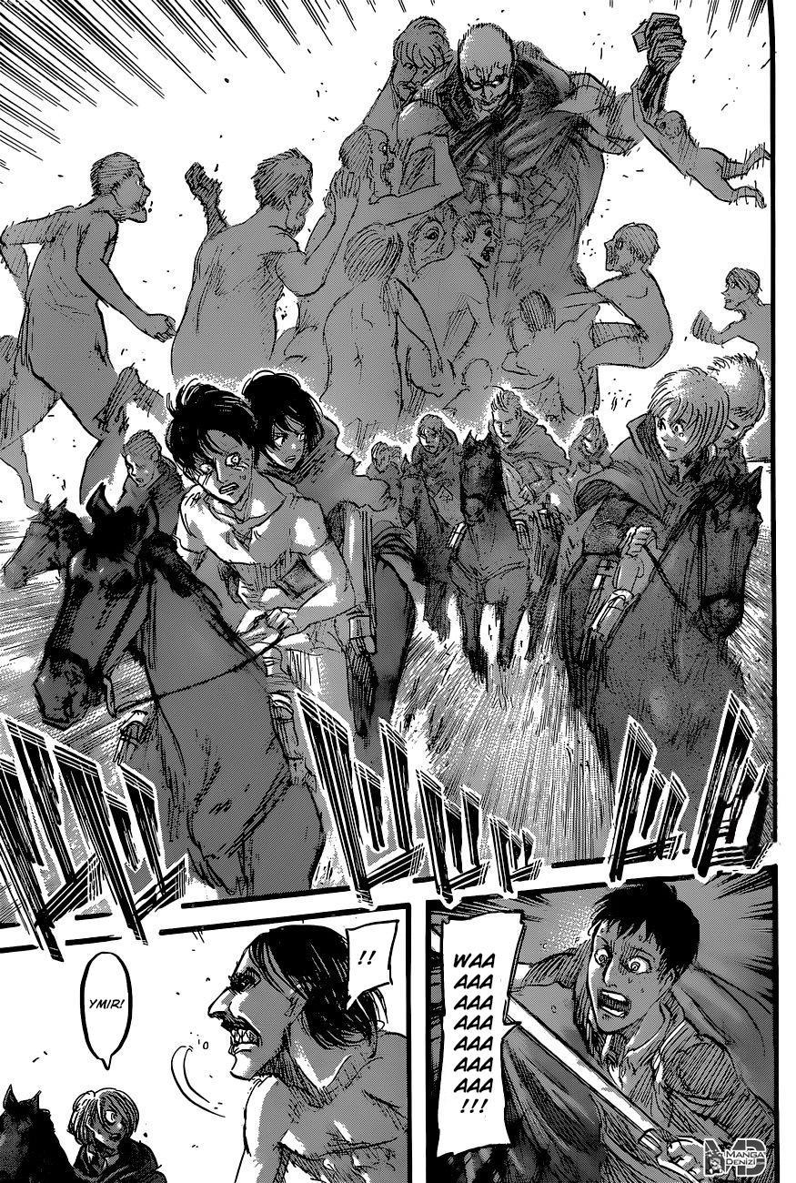 Attack on Titan mangasının 050 bölümünün 40. sayfasını okuyorsunuz.