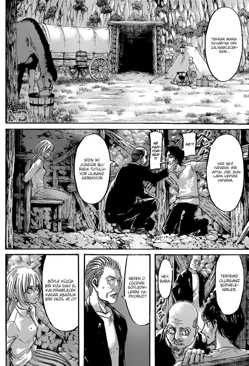 Attack on Titan mangasının 056 bölümünün 33. sayfasını okuyorsunuz.