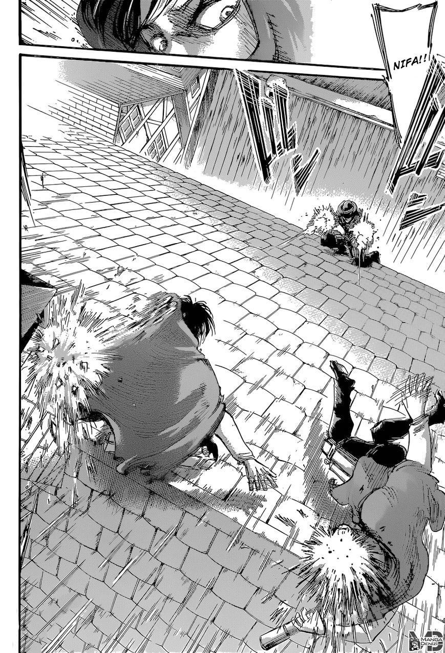 Attack on Titan mangasının 057 bölümünün 39. sayfasını okuyorsunuz.
