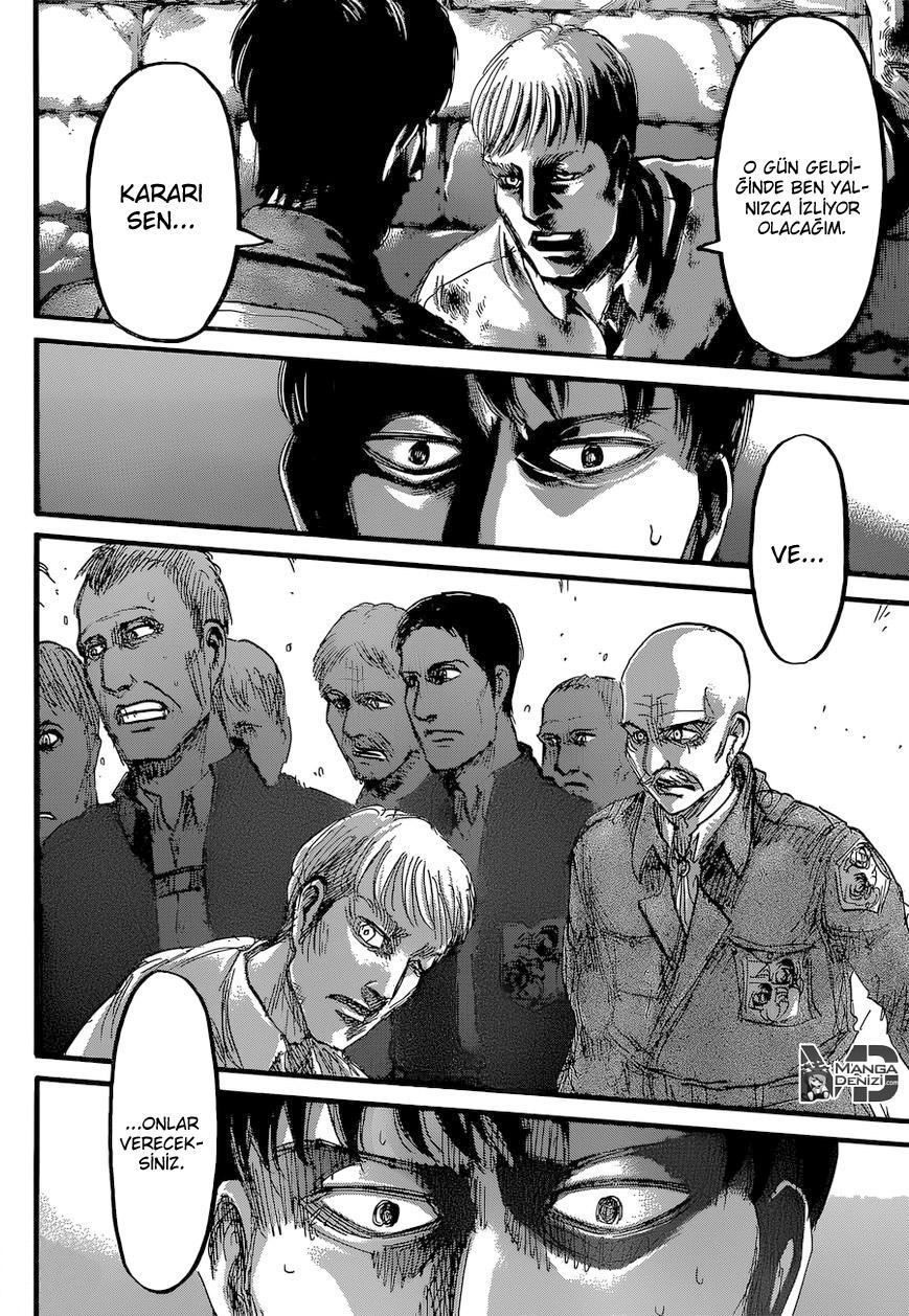 Attack on Titan mangasının 061 bölümünün 25. sayfasını okuyorsunuz.