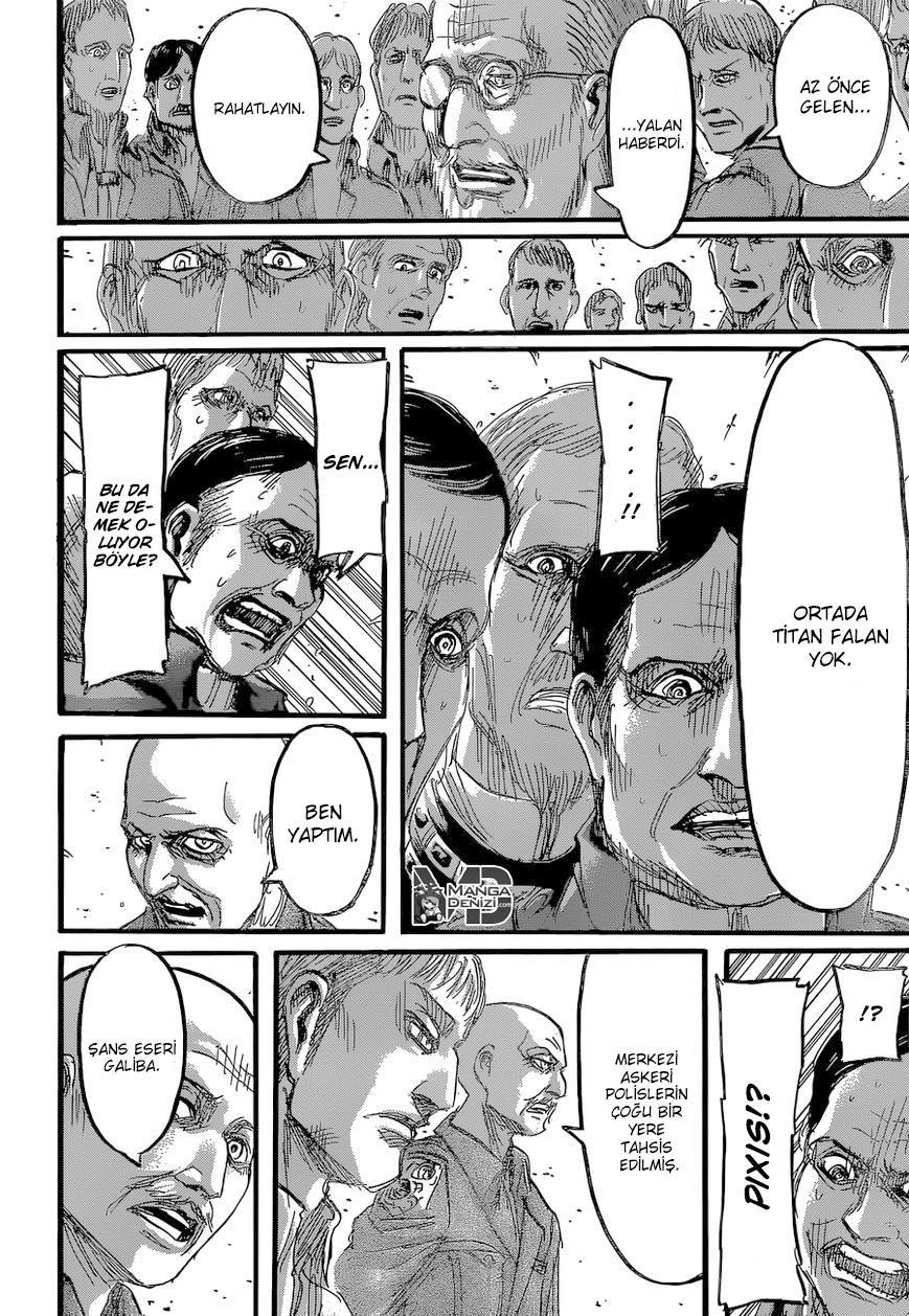 Attack on Titan mangasının 061 bölümünün 33. sayfasını okuyorsunuz.