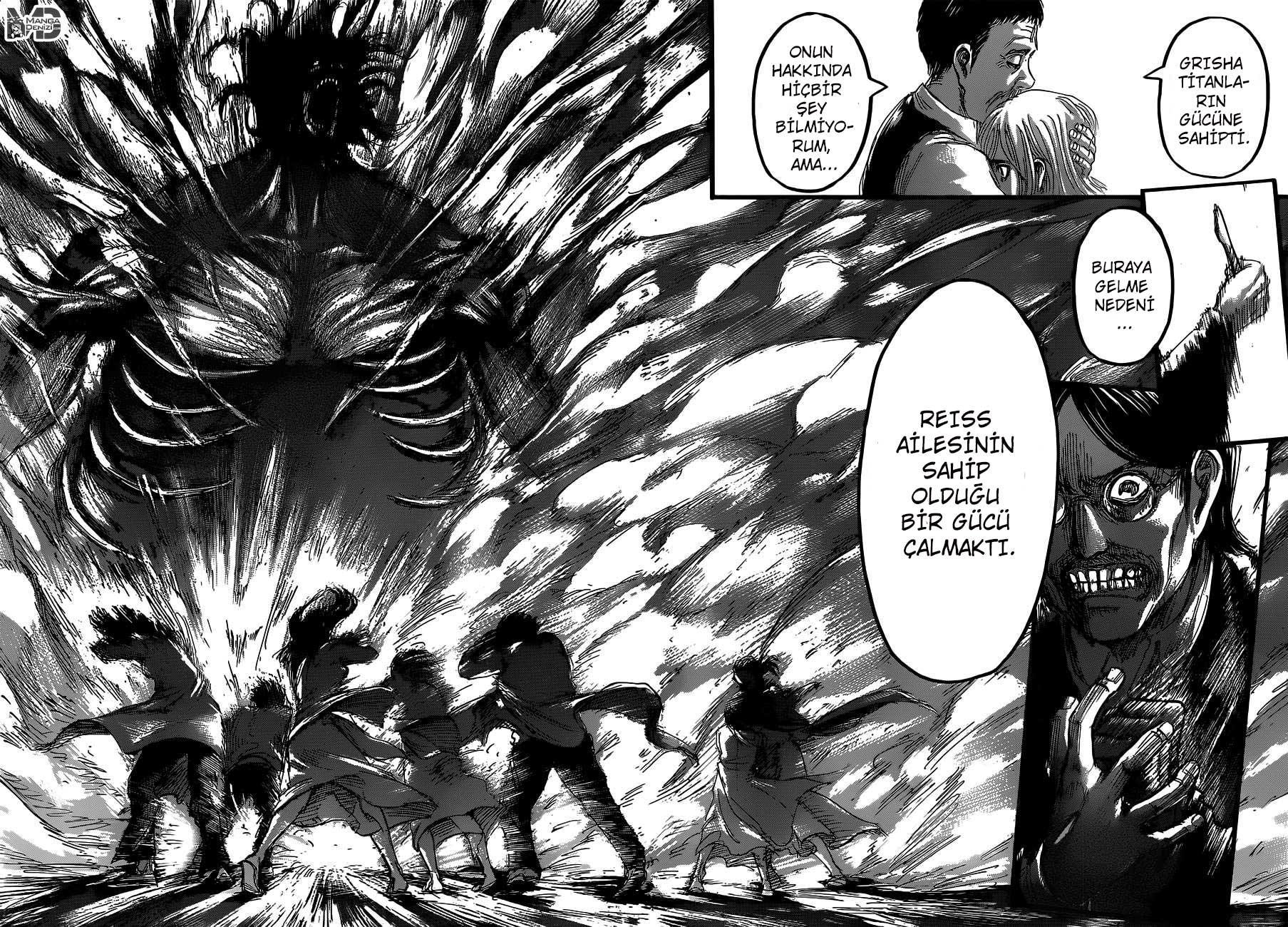 Attack on Titan mangasının 063 bölümünün 11. sayfasını okuyorsunuz.