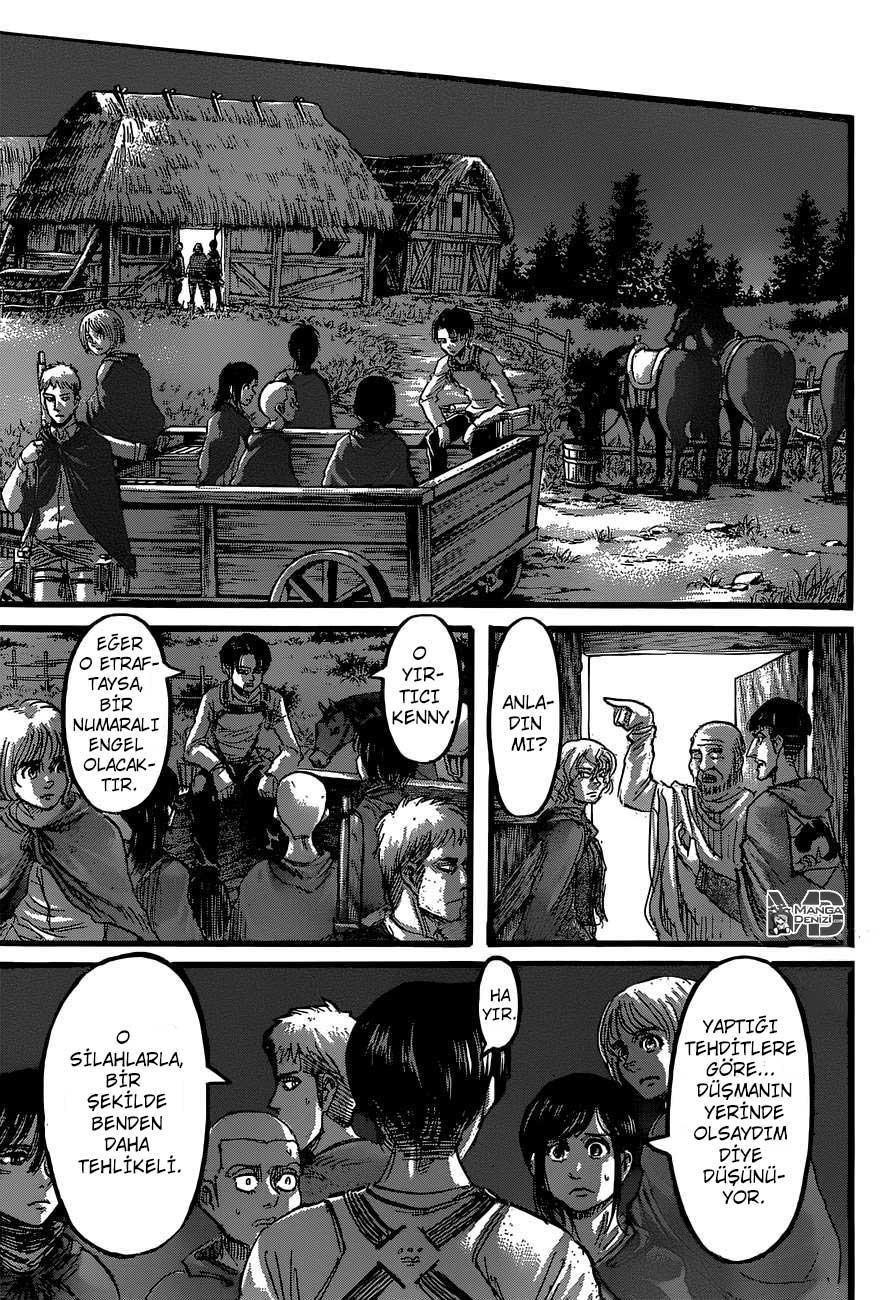 Attack on Titan mangasının 063 bölümünün 30. sayfasını okuyorsunuz.