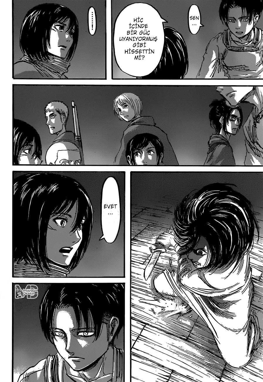 Attack on Titan mangasının 063 bölümünün 33. sayfasını okuyorsunuz.