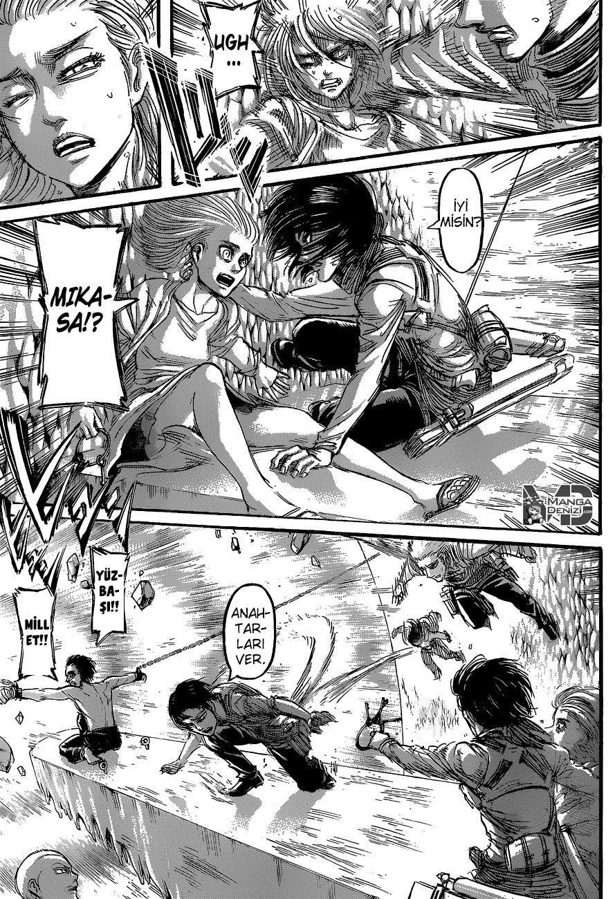 Attack on Titan mangasının 066 bölümünün 28. sayfasını okuyorsunuz.