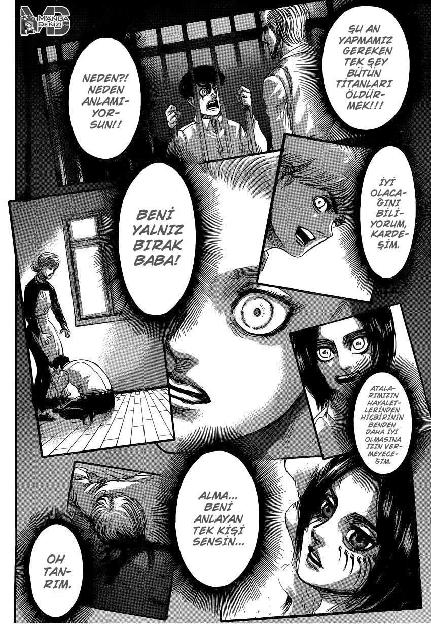 Attack on Titan mangasının 068 bölümünün 38. sayfasını okuyorsunuz.