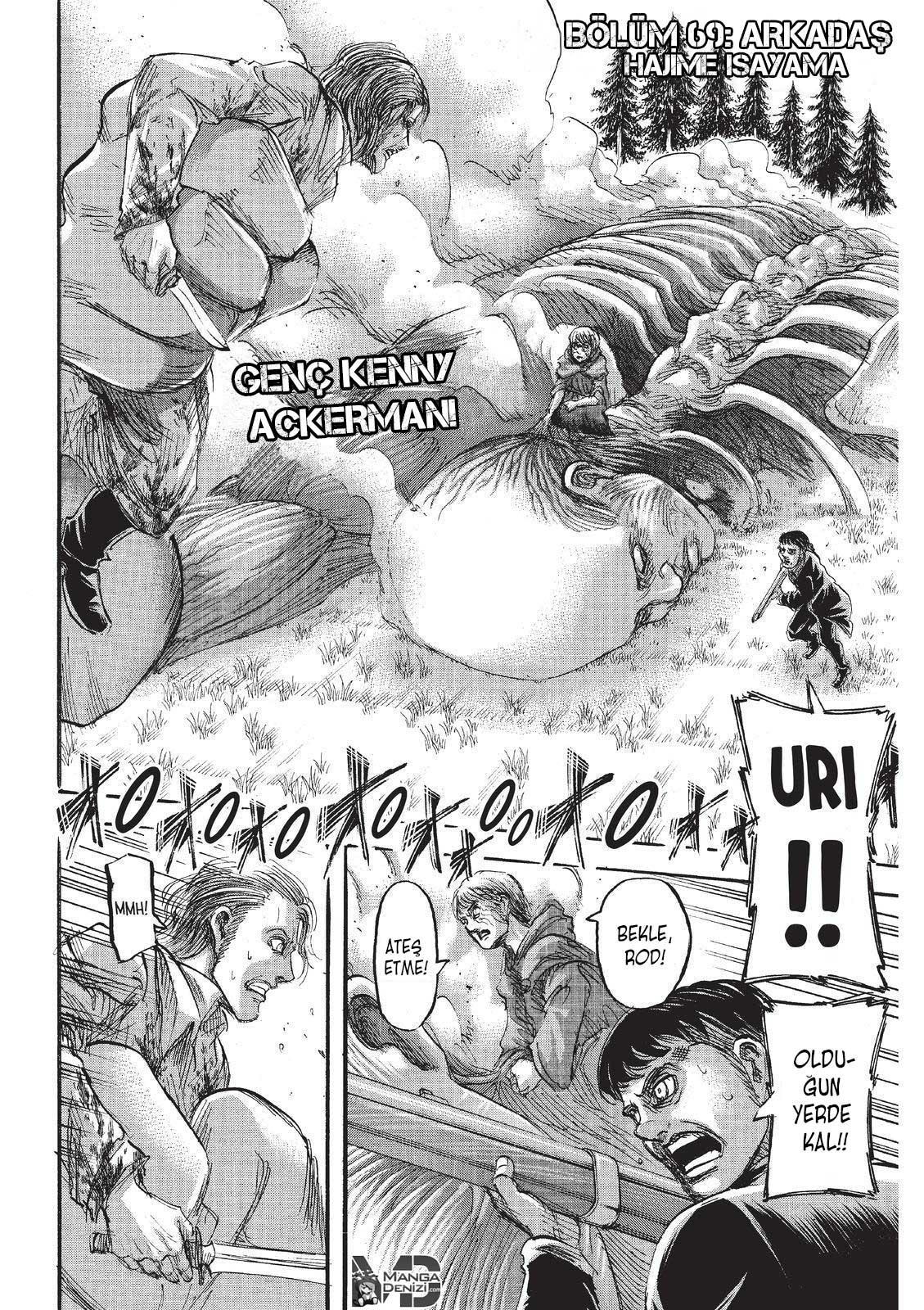 Attack on Titan mangasının 069 bölümünün 4. sayfasını okuyorsunuz.