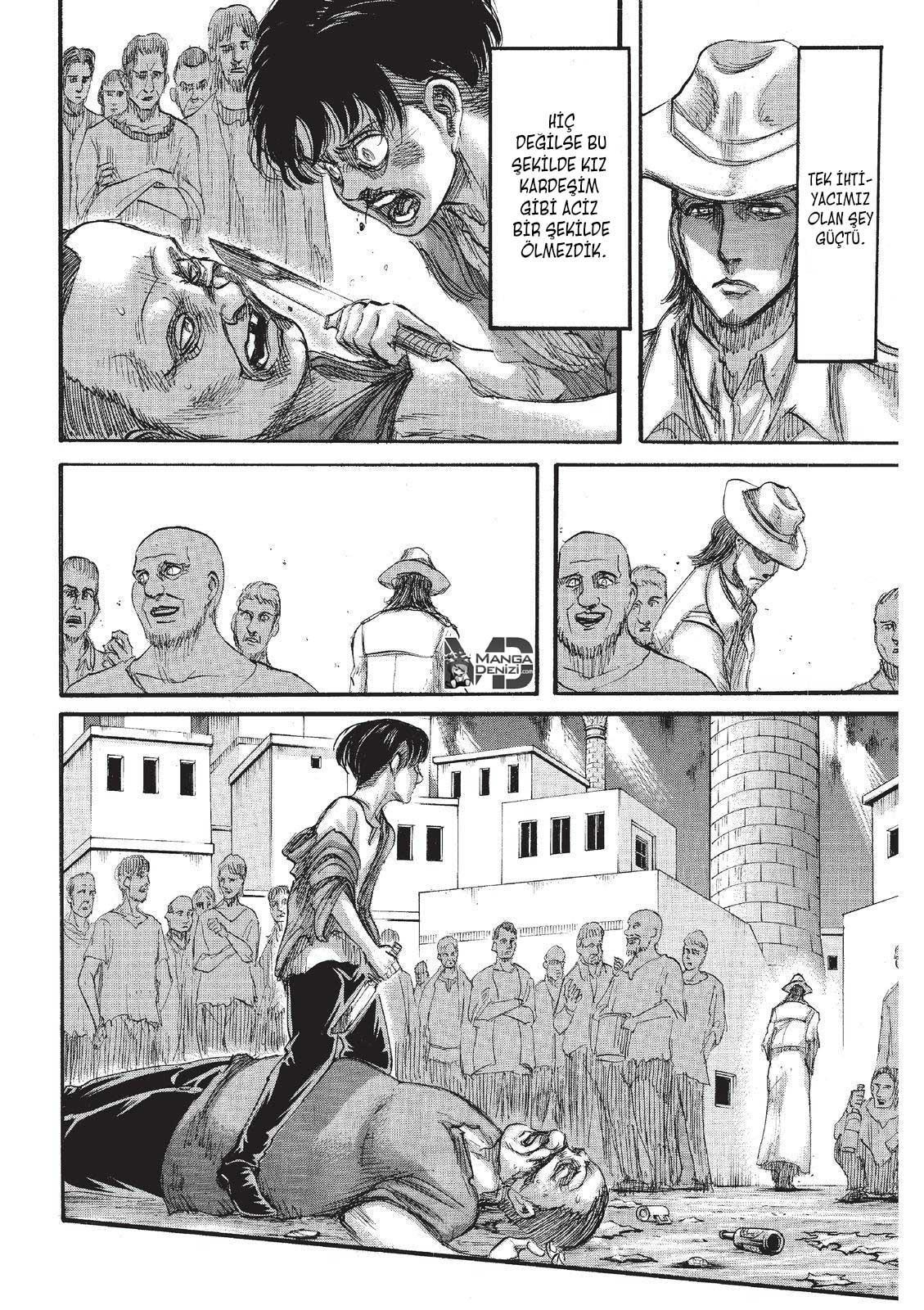 Attack on Titan mangasının 069 bölümünün 18. sayfasını okuyorsunuz.