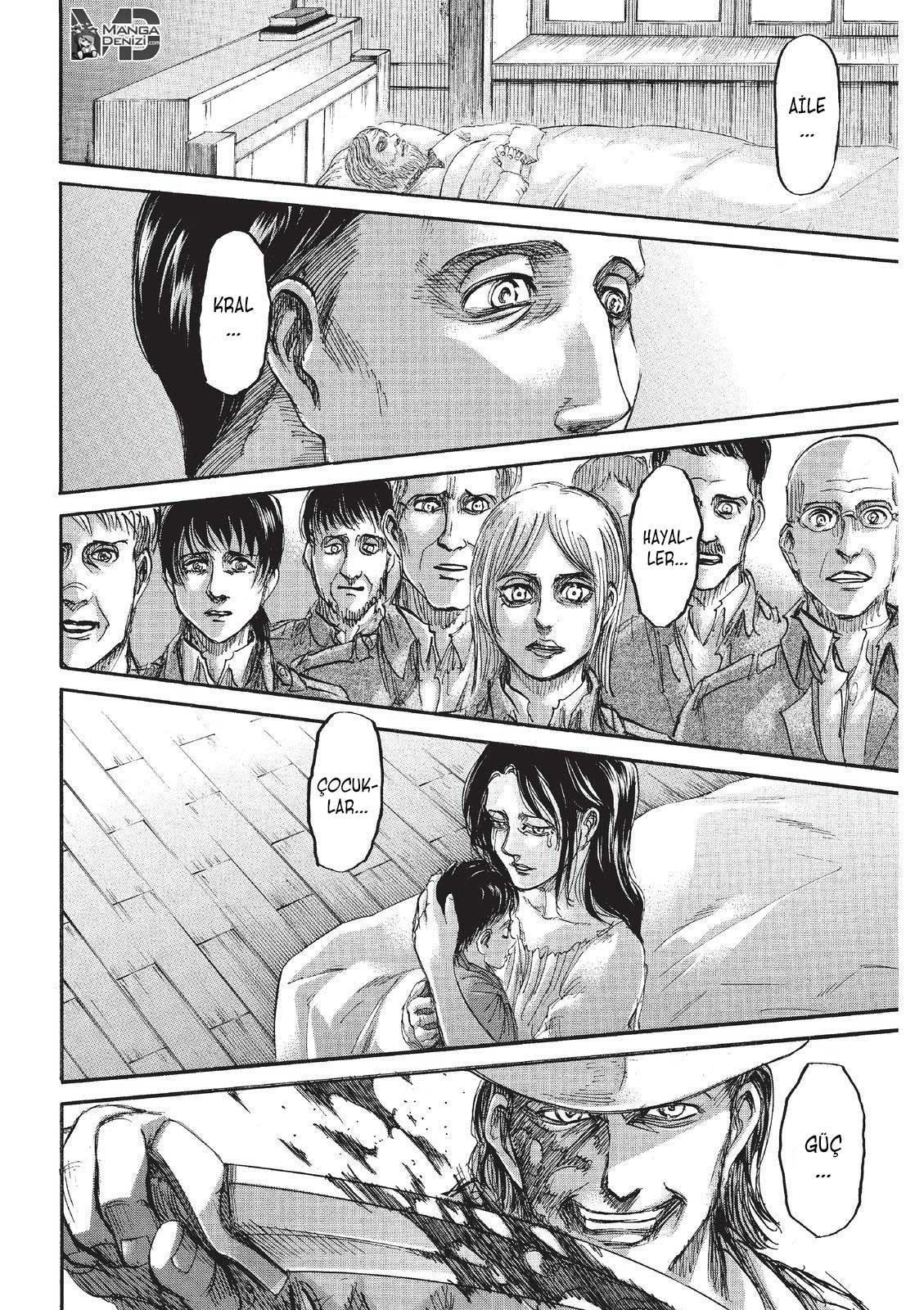 Attack on Titan mangasının 069 bölümünün 36. sayfasını okuyorsunuz.