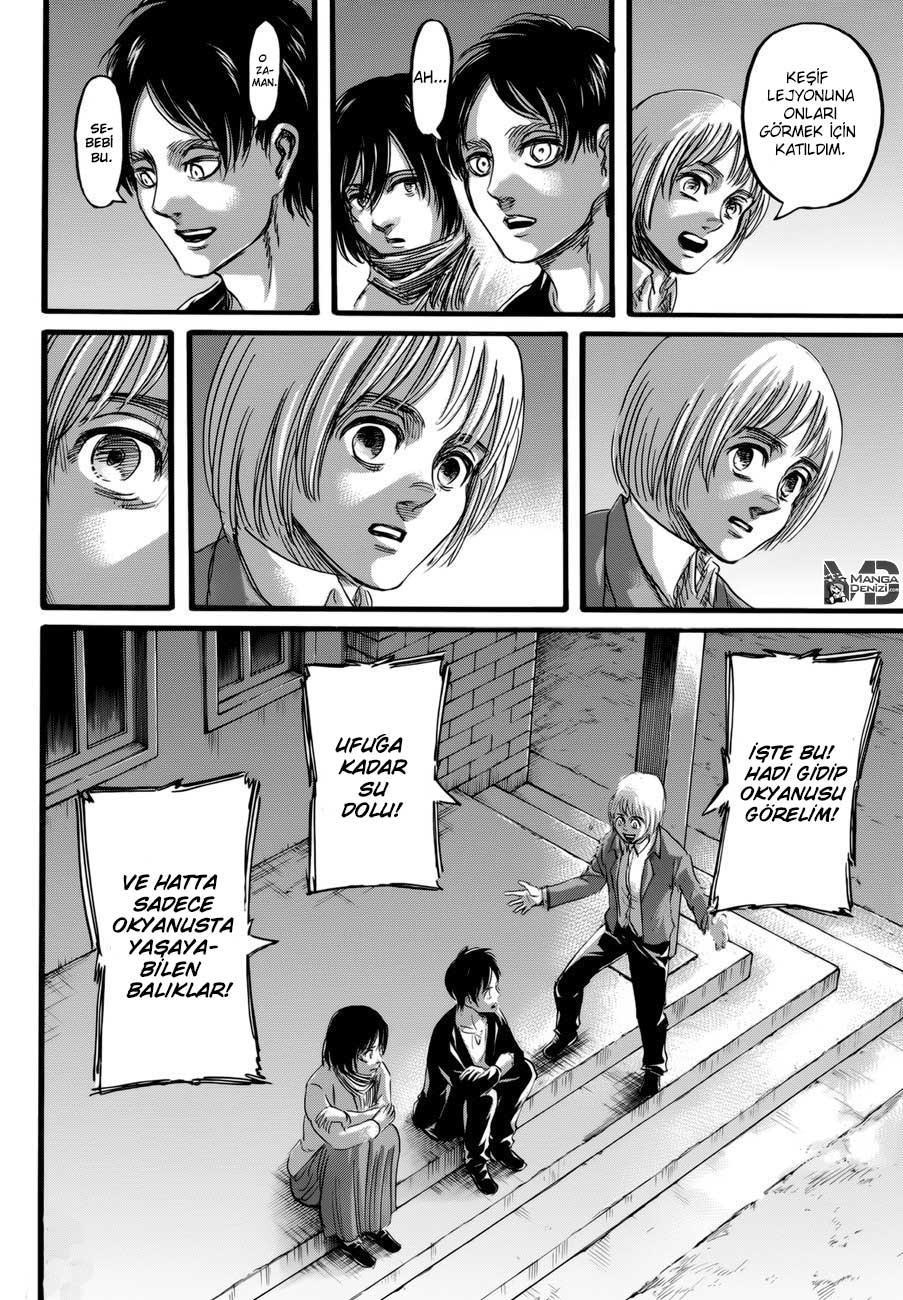 Attack on Titan mangasının 072 bölümünün 33. sayfasını okuyorsunuz.