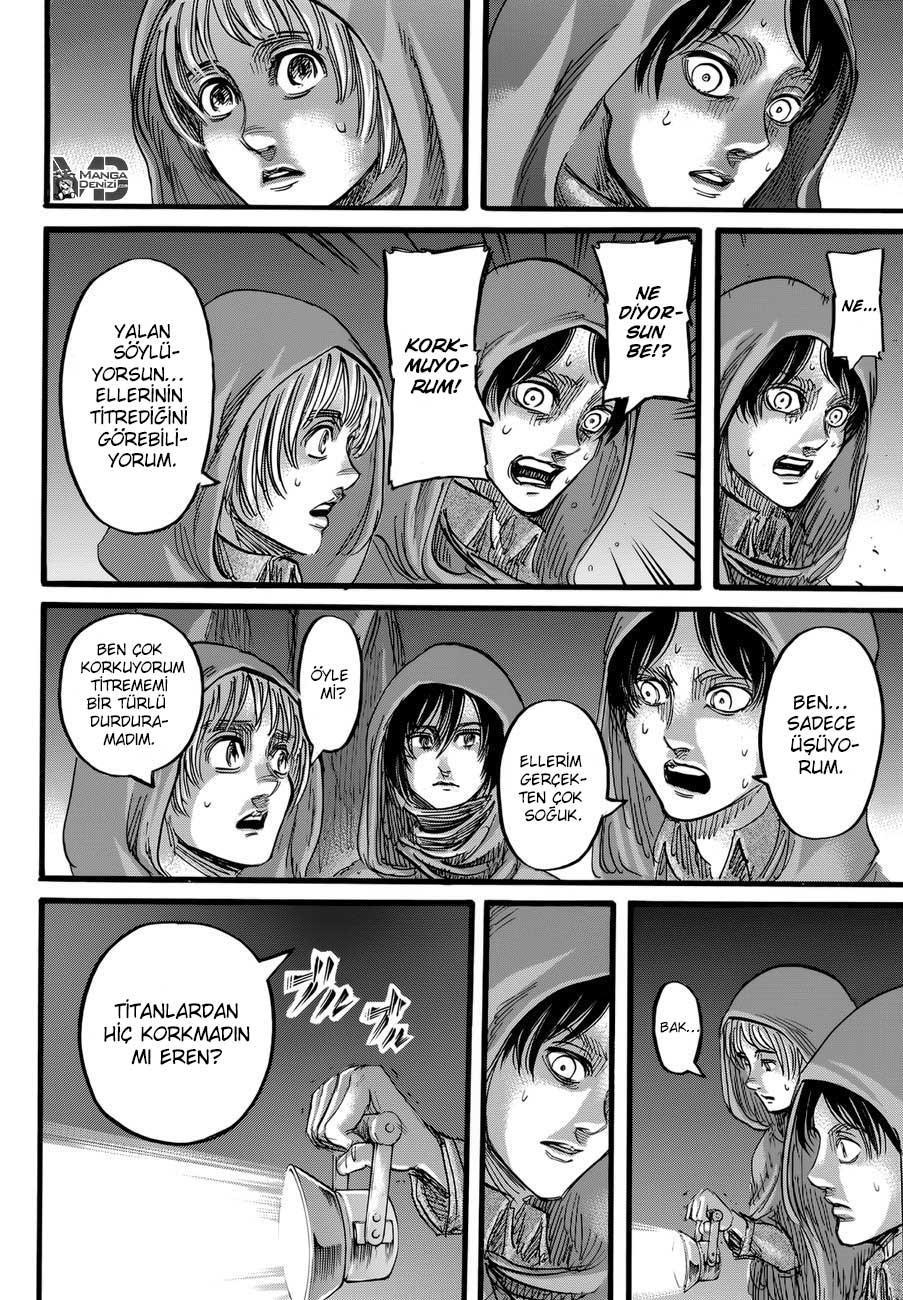 Attack on Titan mangasının 073 bölümünün 15. sayfasını okuyorsunuz.