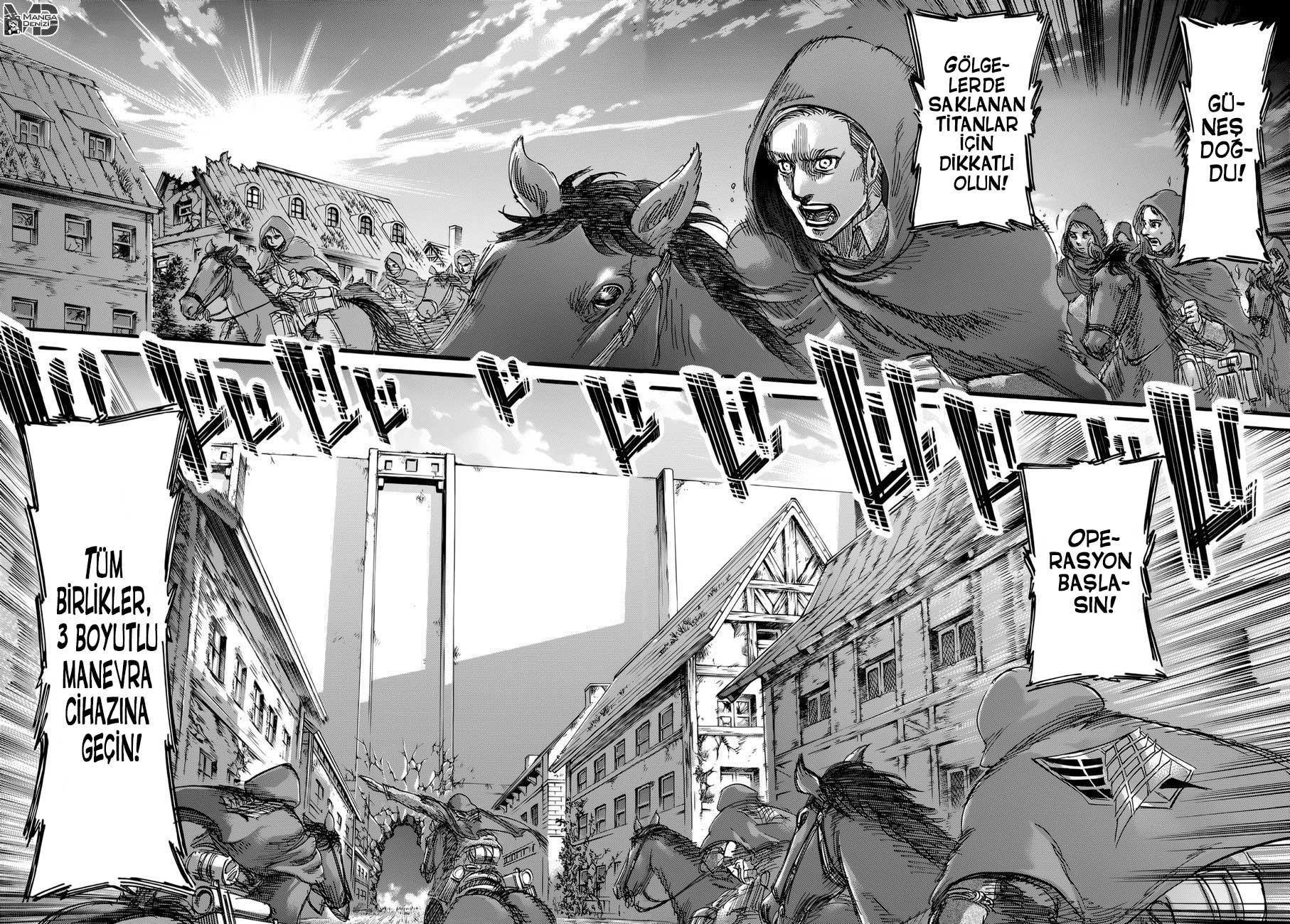 Attack on Titan mangasının 073 bölümünün 26. sayfasını okuyorsunuz.