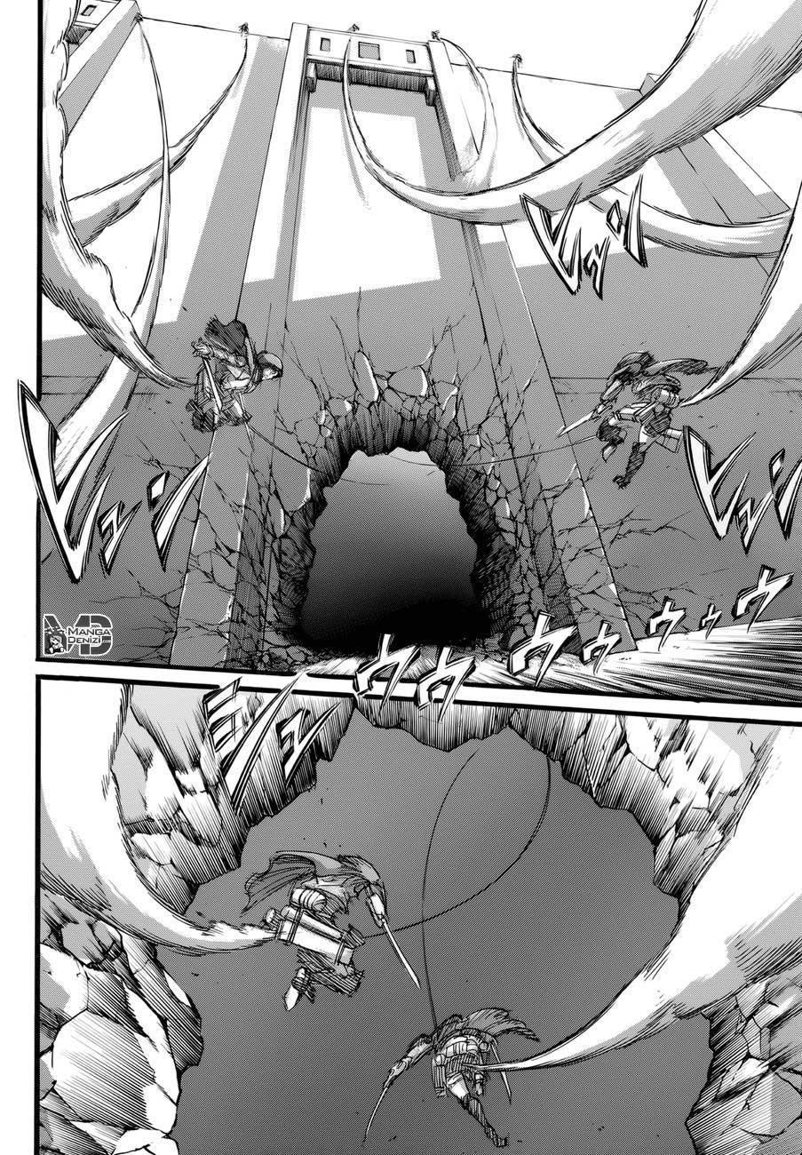 Attack on Titan mangasının 073 bölümünün 28. sayfasını okuyorsunuz.