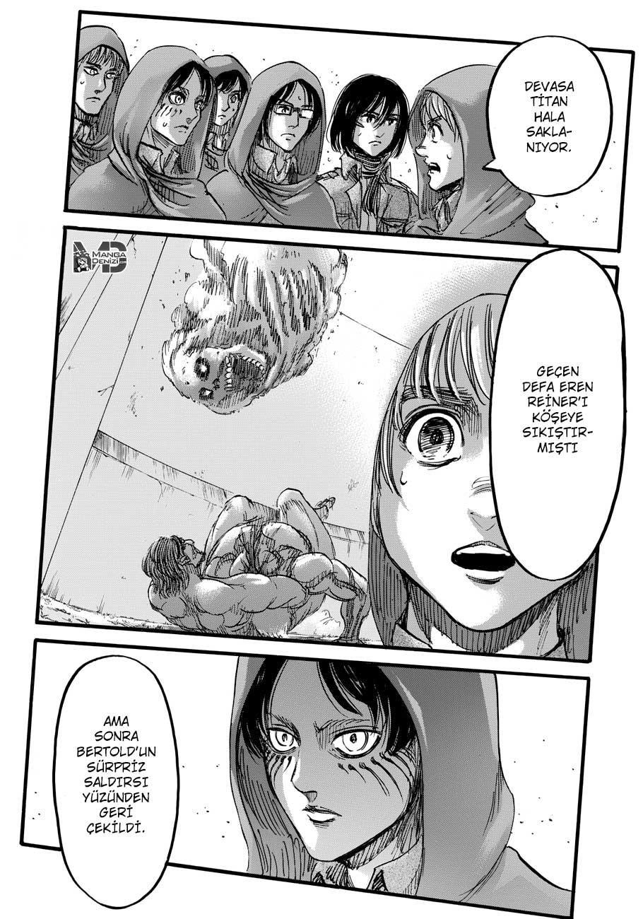 Attack on Titan mangasının 075 bölümünün 33. sayfasını okuyorsunuz.