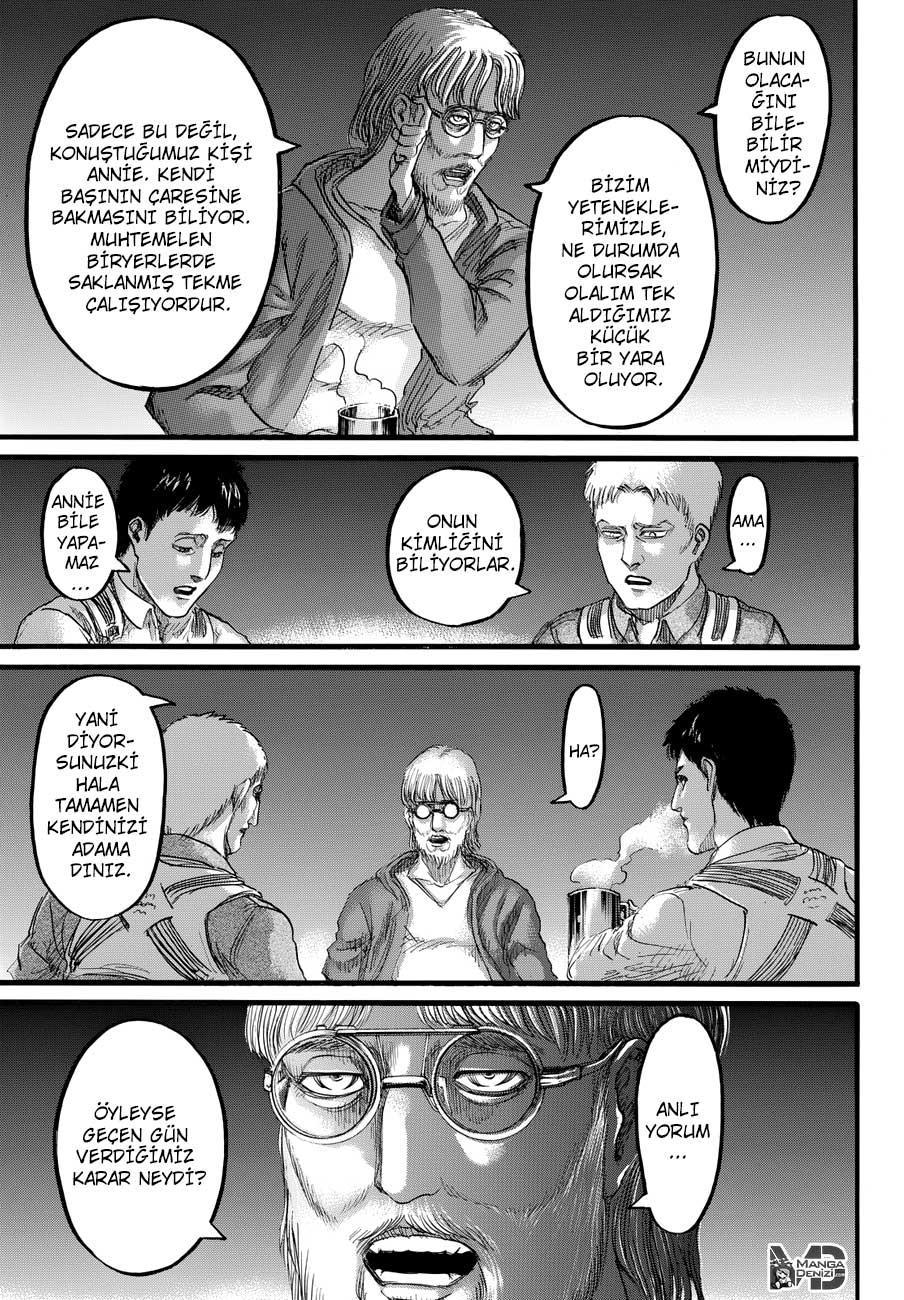 Attack on Titan mangasının 077 bölümünün 22. sayfasını okuyorsunuz.