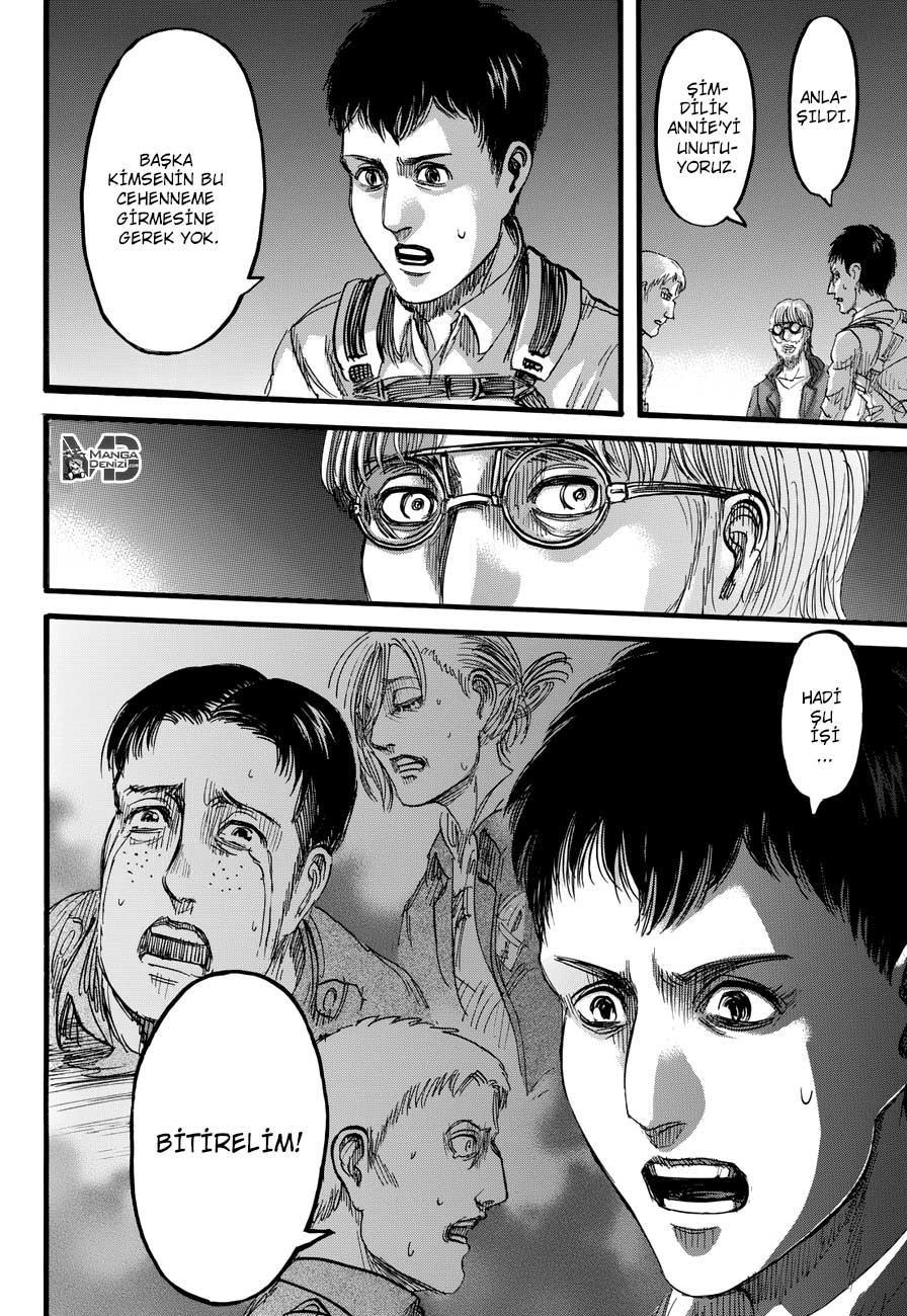 Attack on Titan mangasının 077 bölümünün 25. sayfasını okuyorsunuz.