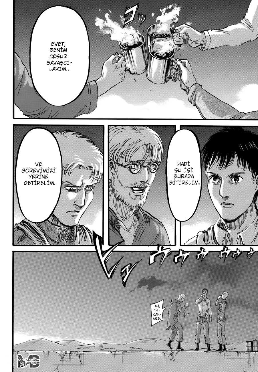Attack on Titan mangasının 077 bölümünün 27. sayfasını okuyorsunuz.