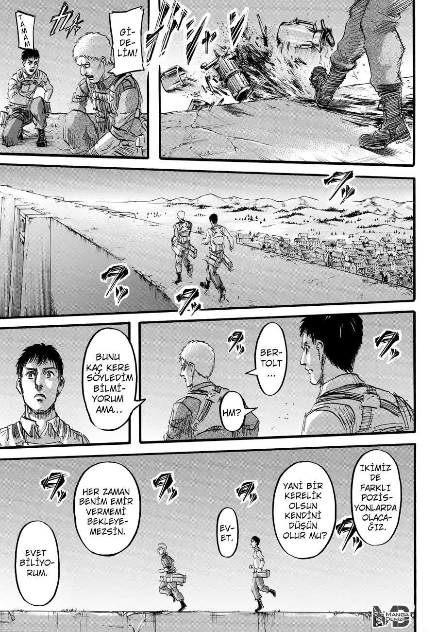Attack on Titan mangasının 077 bölümünün 28. sayfasını okuyorsunuz.